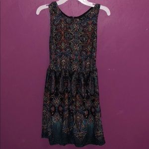 Rue 21 Patterned Chiffon Dress